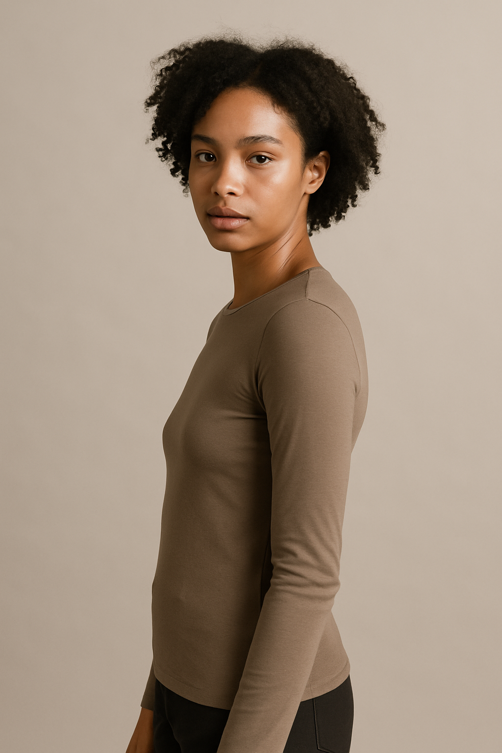 Reese | Long Sleeve Jersey Top